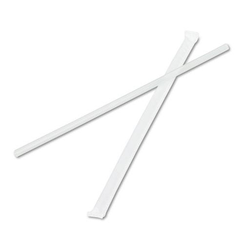 Boardwalk 7 3-4 Wrapped Jumbo Straws 12,000ct
