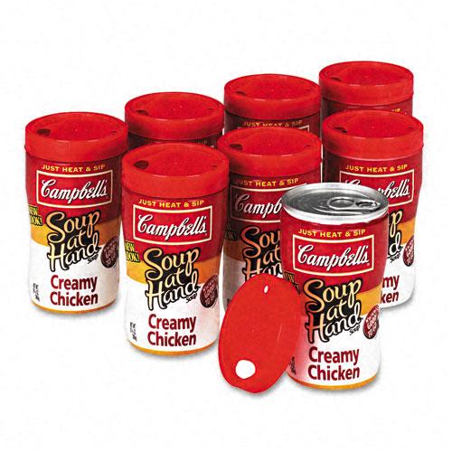 Campbells Microwaveable Creamy Chicken Soup-At-Hand 8ct Box