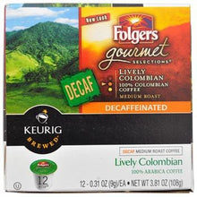 Folgers Lively Colombian Decaf K-Cup® Pods 12ct