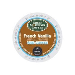 Green Mountain French Vanilla Brew Over Ice Coffee K-Cup® Pods 22ct