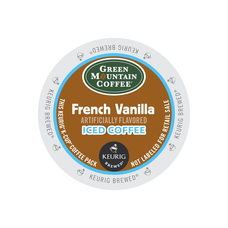 Green Mountain French Vanilla Brew Over Ice Coffee K-Cup® Pods 88ct