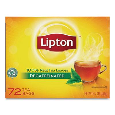 Lipton Decaf Teabags 72ct Box
