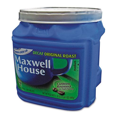 Maxwell House Original Roast Decaffeinated Ground Coffee 34.5oz Can