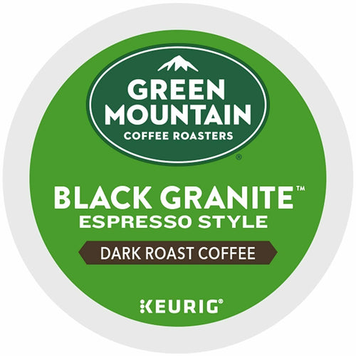 Green Mountain Coffee Black Granite Espresso K-Cups 24ct Dark