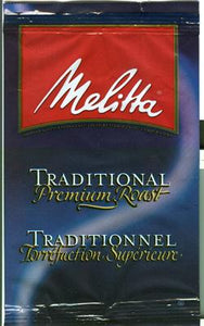 Melitta Traditional Blend Ground Coffee 30 1.5oz Bags