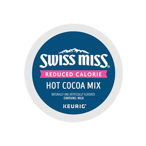 Swiss Miss Reduced Calorie Hot Milk Chocolate K-Cup Pods 22ct