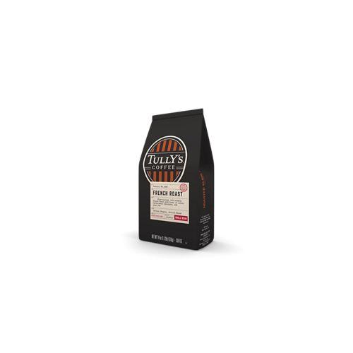 Tully’s French Roast Coffee Whole Bean 18oz Bag
