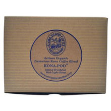 Aloha Island Kona Breakfast Blend Coffee Pods 36ct Box Back