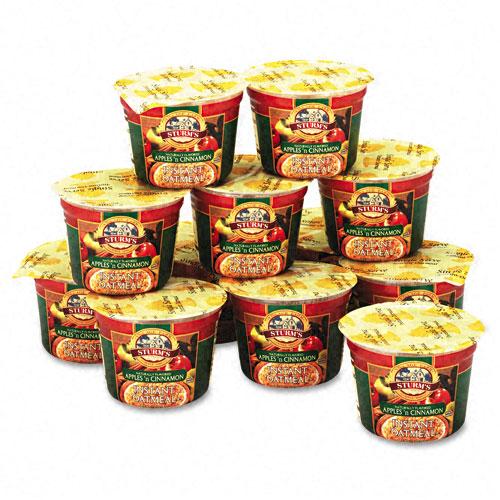 Apple-Cinnamon Single-Serve Instant Oatmeal 1.9LB Bowl 12ct Box