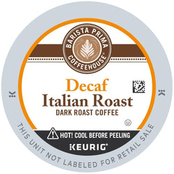 Barista Prima Coffeehouse Decaf Italian Roast K-Cups 96ct