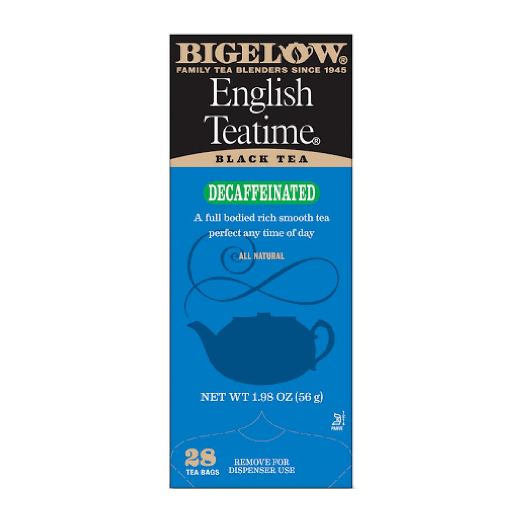 Bigelow's English Teatime Decaf Tea 28ct Box