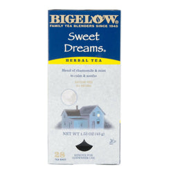 Bigelow's Sweet Dreams Herbal Caffeine Free Tea 28ct