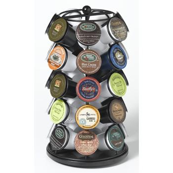 Black 35 K-Cup Carousel K-Cup Storage