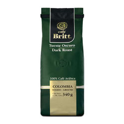 Cafe Britt Costa Rican Dark Roast Gourmet Coffee 12oz Bag