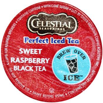 Celestial Seasonings Perfect Iced Tea Sweet Raspberry Black Tea K-Cup&reg; Pods 96ct