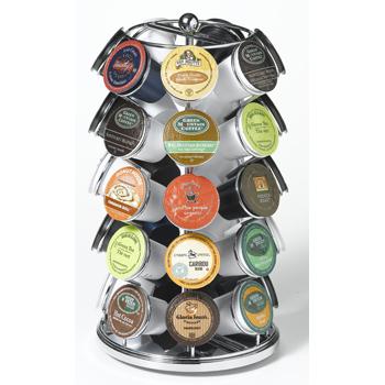 Chrome 35 K-Cup Carousel K-Cup Holder