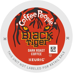 Coffee People Black Tiger K-Cup® Pods 24ct Dark