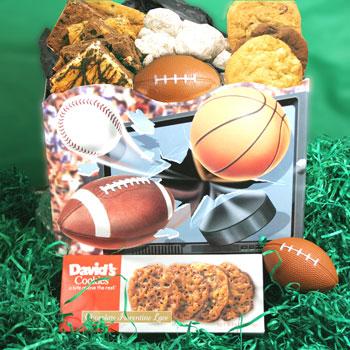 David's Cookies Sports Basket