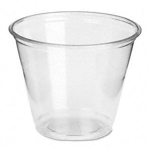 Dixie 9oz Clear Plastic Cups 1000ct