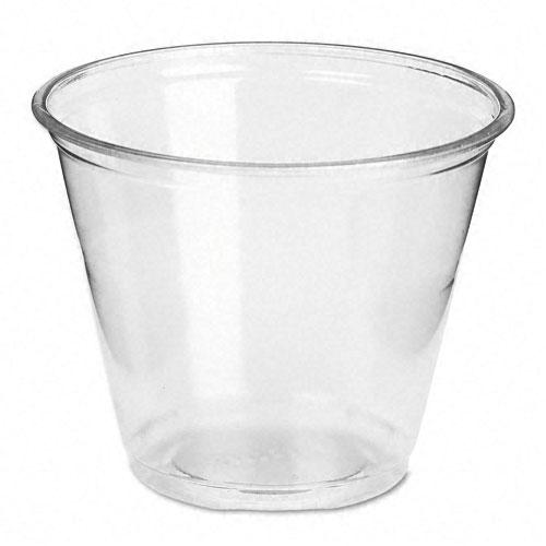 Dixie 9oz Clear Plastic Cups 1000ct