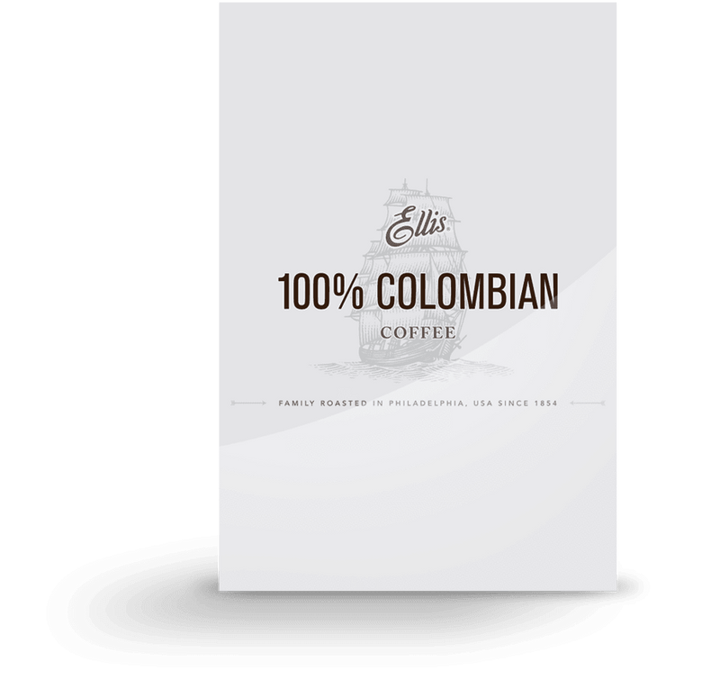 Ellis 100% Colombian Ground Coffee 42 1.75oz Bags