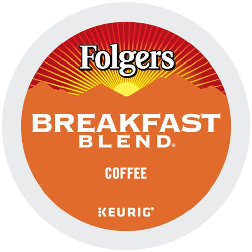 Folgers Breakfast Blend Light Roast K-Cup Pods 24ct (Past Peak)