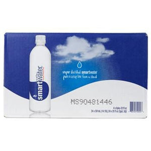 Glaceau Smart Water 24 20oz Bottles Box