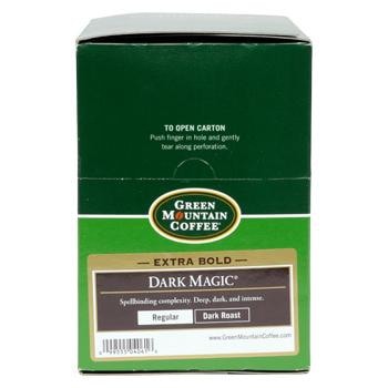 Green Mountain Coffee Dark Magic Extra Bold K-Cup&reg; Pods | Expired