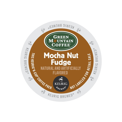 Green Mountain Coffee Mocha Nut Fudge K-Cup® Pods 96ct Flavored