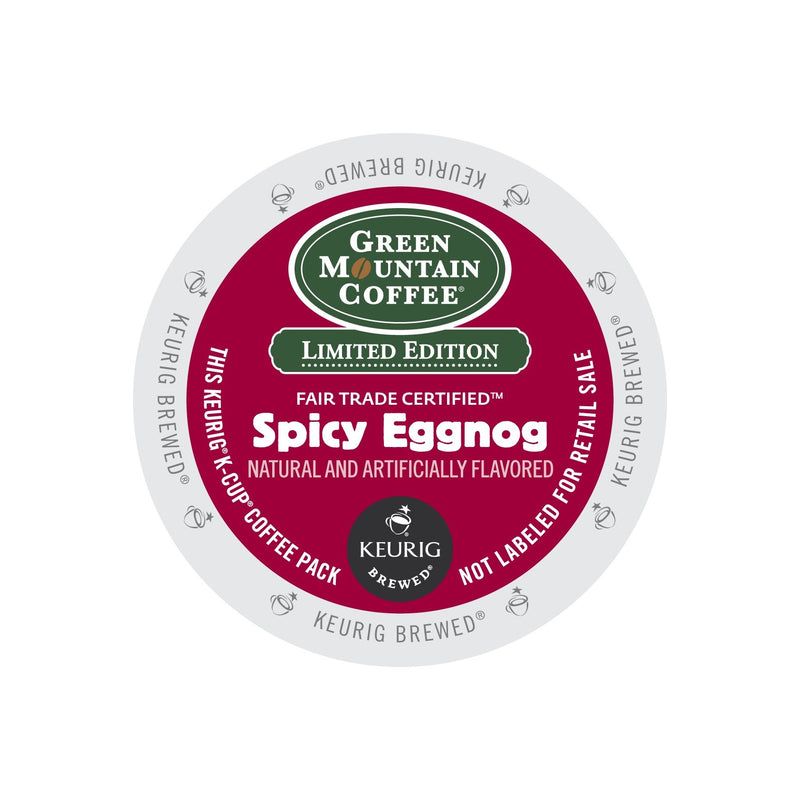 Green Mountain Coffee Spicy Eggnog K-Cup&reg; Pods 24ct Seasonal