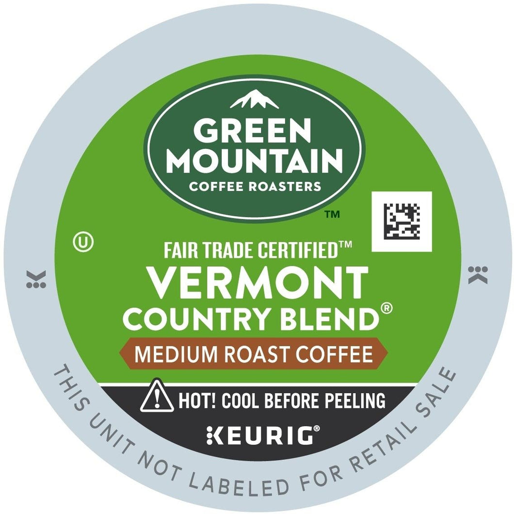 Green Mountain Coffee Vermont Country Blend K-Cups 96ct Medium