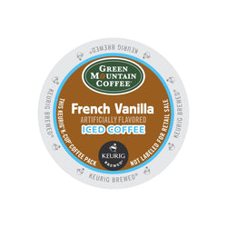 Green Mountain French Vanilla Brew Over Ice Coffee K-Cup® Pods 22ct