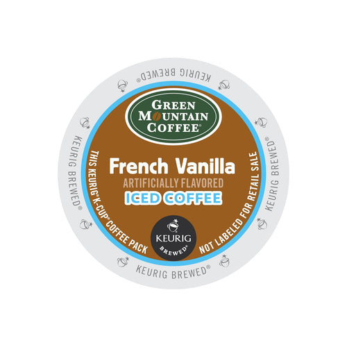 Green Mountain French Vanilla Brew Over Ice Coffee K-Cup® Pods 88ct