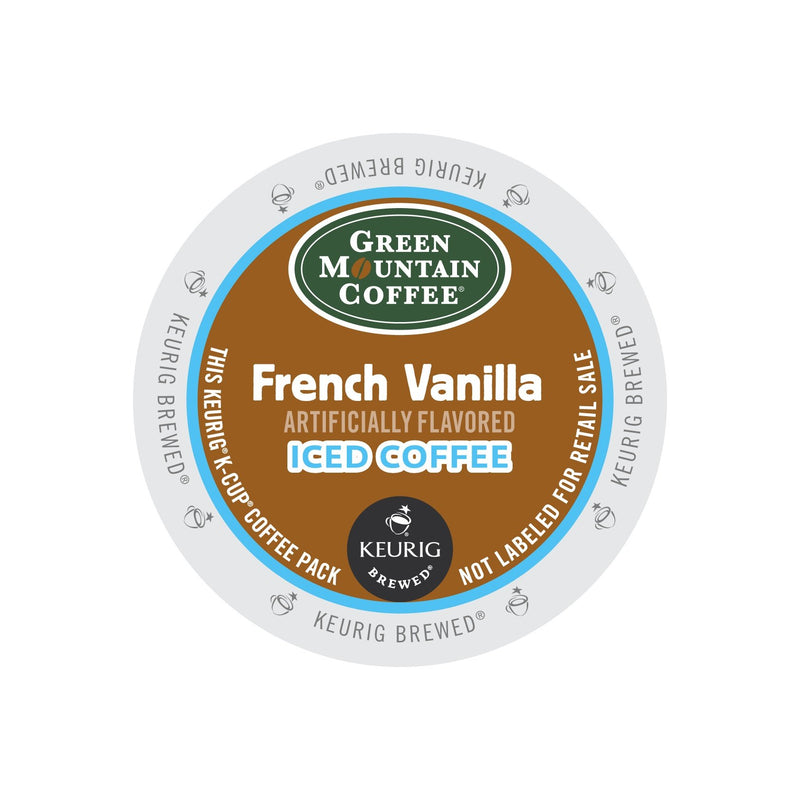 Green Mountain French Vanilla Brew Over Ice Coffee K-Cup&reg; Pods 88ct