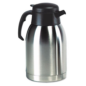 Hormel Stainless Steel Lined Vacuum Carafe 1.9 Liter Capacity