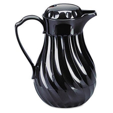 Hormel Swirl Design 40oz Black Poly Lined Coffee Carafe