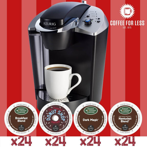 Keurig K145 Best Seller Bundle with 4 Boxes of K-Cup Pods