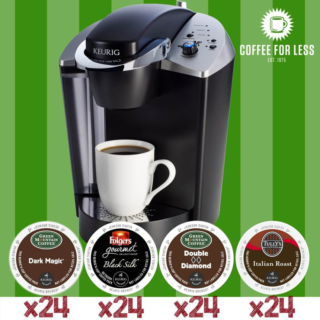 Keurig K145 Dark Roast Lovers with 96 K-Cup Pods