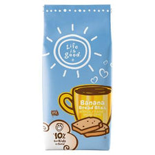 Life is Good Banana Bread Bliss Ground Coffee 11oz bag