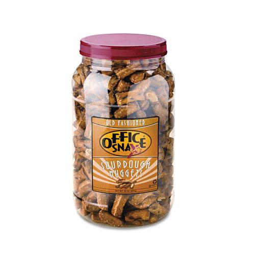 Old Fashioned Nugget Gems Salted Sourdough Pretzels 30oz Canister