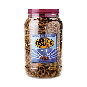 Old Fashioned Salted Mini-Pretzel Twists 24oz Canister