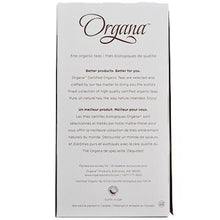 Organa English Breakfast Tea Pods 18ct Box back