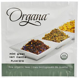 Organa Mint Green Tea Pods 18ct