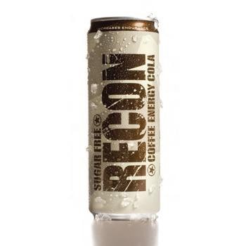 Recon Coffee Sugar Free Energy Cola 24 12oz Cans