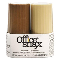 Office snax salt and pepper shaker