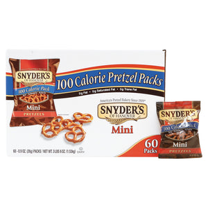 Snyder's Mini Pretzels Original 60ct