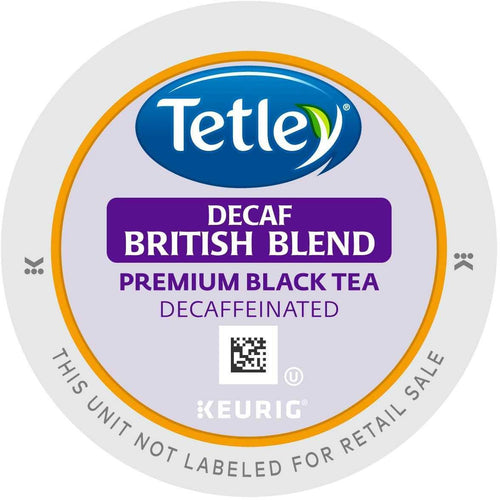 Tetley Tea British Blend Decaf K-cups 96ct