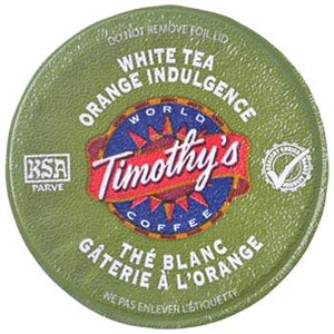 Timothys White Tea Orange Indulgence Tea K-Cup&reg; Pods 24ct