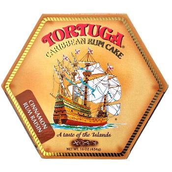 Tortuga Rum Cakes 33oz Cinnamon Rum Raisin Rum Cake