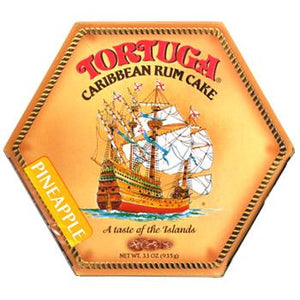 Tortuga Pineapple Rum Cake 33oz Back